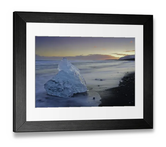 Framed Print : Iceberg on the Beach Framed Print : Iceberg on the Beach