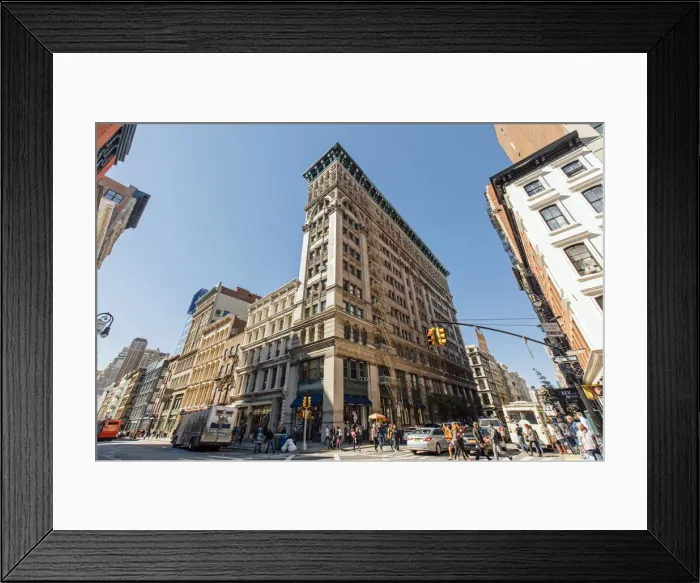 Framed Print : Streets of Soho, New York City, USA Framed Print : Streets of Soho, New York City, USA