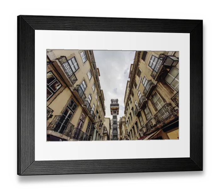 Framed Print : Elevador de Santa Justa, Lisbon, Portugal Framed Print : Elevador de Santa Justa, Lisbon, Portugal