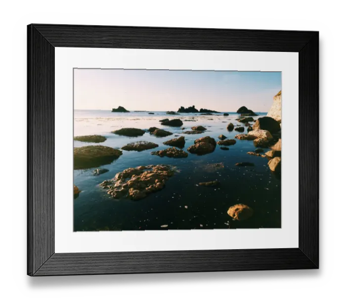 Framed Print : Antrim coast landscape, Whitepark bay, N. Ireland Framed Print : Antrim coast landscape, Whitepark bay, N. Ireland