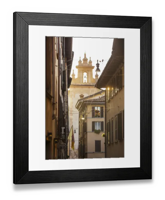 Framed Print : Architecture of Bergamo, Lombardy, Italy Framed Print : Architecture of Bergamo, Lombardy, Italy