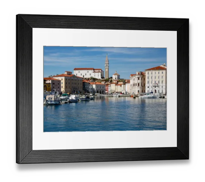 Framed Print : Harbour, Piran, Adriatic Sea, Slovenia Framed Print : Harbour, Piran, Adriatic Sea, Slovenia