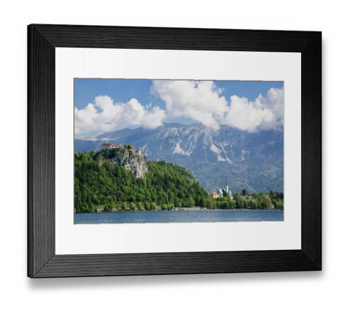 Framed Print : Bled castle, Lake Bled (Blejsko jezero), Slovenia Framed Print : Bled castle, Lake Bled (Blejsko jezero), Slovenia
