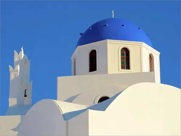 Orthodox church in Santorini, Greece