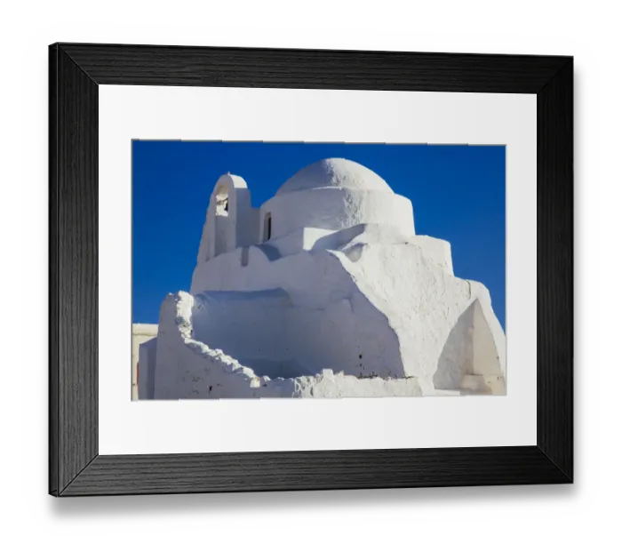 Framed Print : Paraportiani church, Mykonos, Cyclades, Greece Framed Print : Paraportiani church, Mykonos, Cyclades, Greece