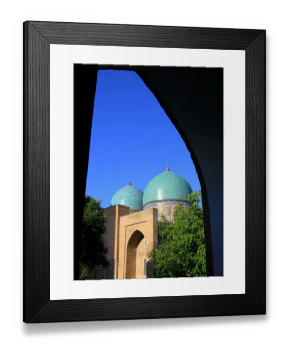 Framed Print : The Kok Gumbaz mosque in Shakhrisabz, Uzbekistan Framed Print : The Kok Gumbaz mosque in Shakhrisabz, Uzbekistan