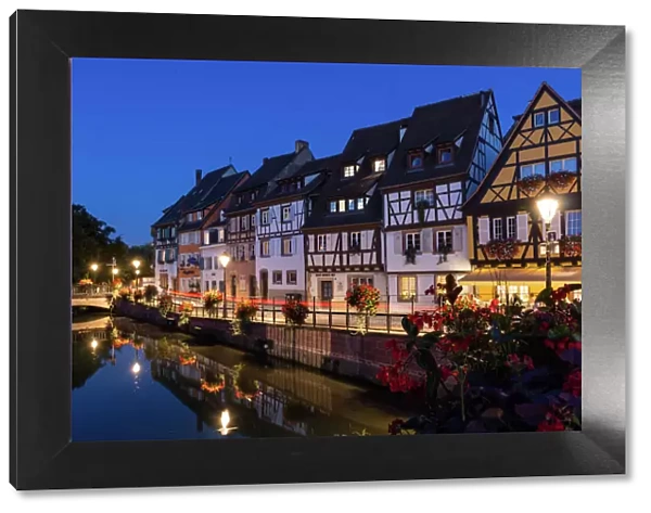 Colmar in the evening, France
