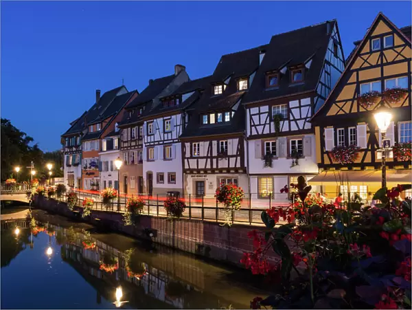 Colmar in the evening, France