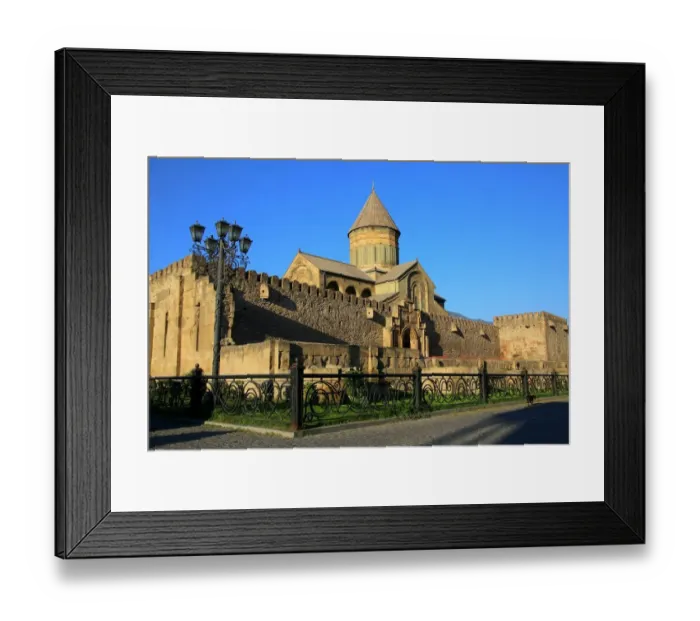 Framed Print : Svetitskhoveli cathedral in Mtskheta Framed Print : Svetitskhoveli cathedral in Mtskheta