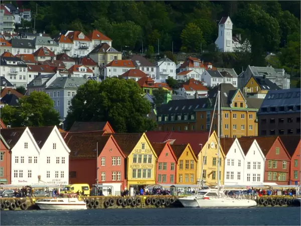 The old centre of Bergen (Bryggen), Norway