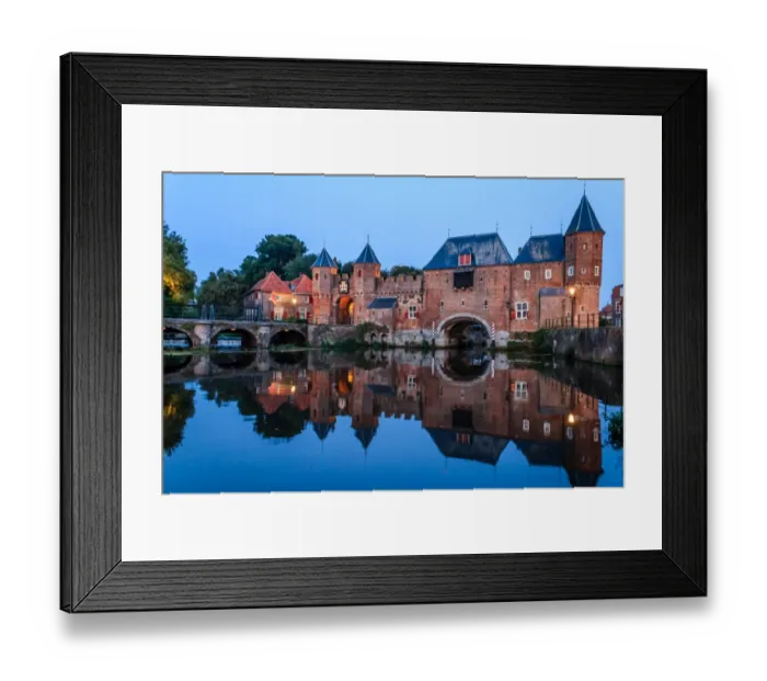 Framed Print : Medieval Koppelpoort gate in Amersfoort Framed Print : Medieval Koppelpoort gate in Amersfoort