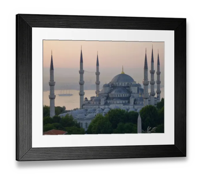 Framed Print : The Blue Mosque at dawn, Istanbul Framed Print : The Blue Mosque at dawn, Istanbul
