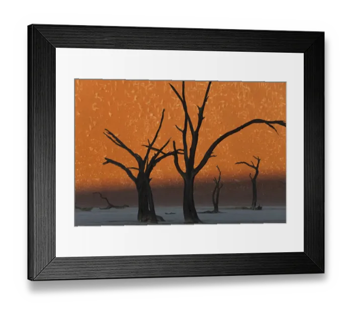 Framed Print : Dead Trees, Dry Clay Pan, Dead Vlei, Namibia Framed Print : Dead Trees, Dry Clay Pan, Dead Vlei, Namibia