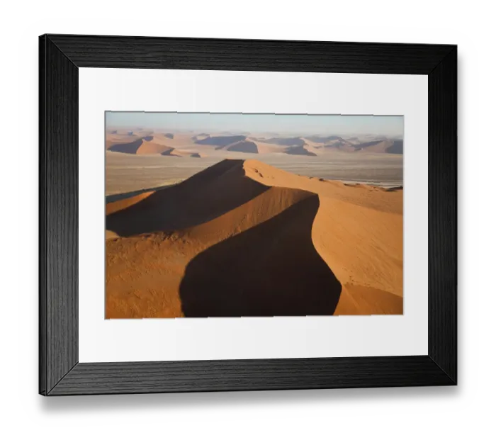 Framed Print : Aerial view, Namib Desert, Namibia Framed Print : Aerial view, Namib Desert, Namibia