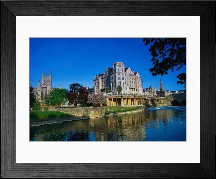 Framed Print : POSCA061 Bath Abbey, Wales, UK Framed Print : POSCA061 Bath Abbey, Wales, UK