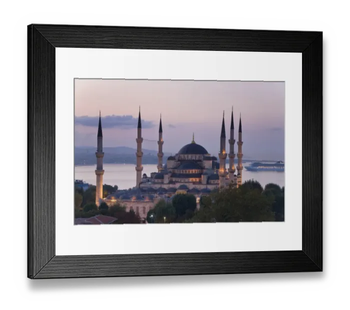 Framed Print : The Blue Mosque, Istanbul, Turkey Framed Print : The Blue Mosque, Istanbul, Turkey