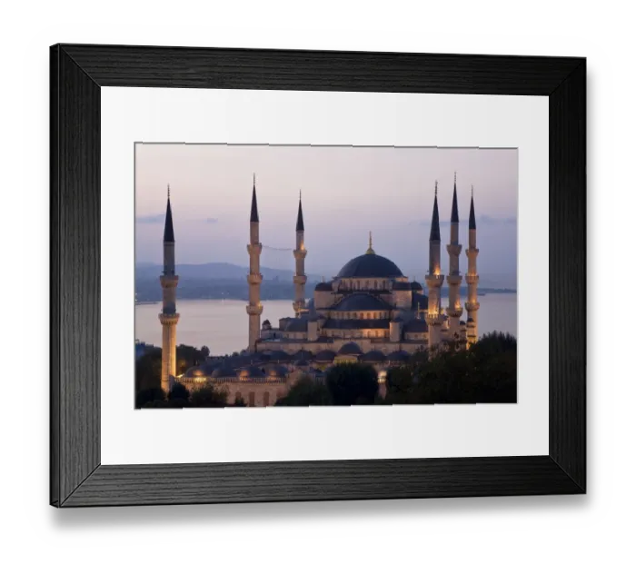 Framed Print : The Blue Mosque, Istanbul, Turkey Framed Print : The Blue Mosque, Istanbul, Turkey
