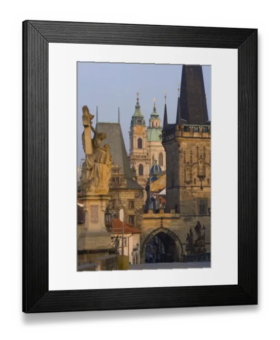 Framed Print : Czech Republic, Prague, Charles Bridge Framed Print : Czech Republic, Prague, Charles Bridge
