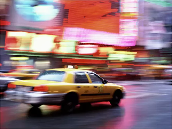Yellow Cab, New York City, USA