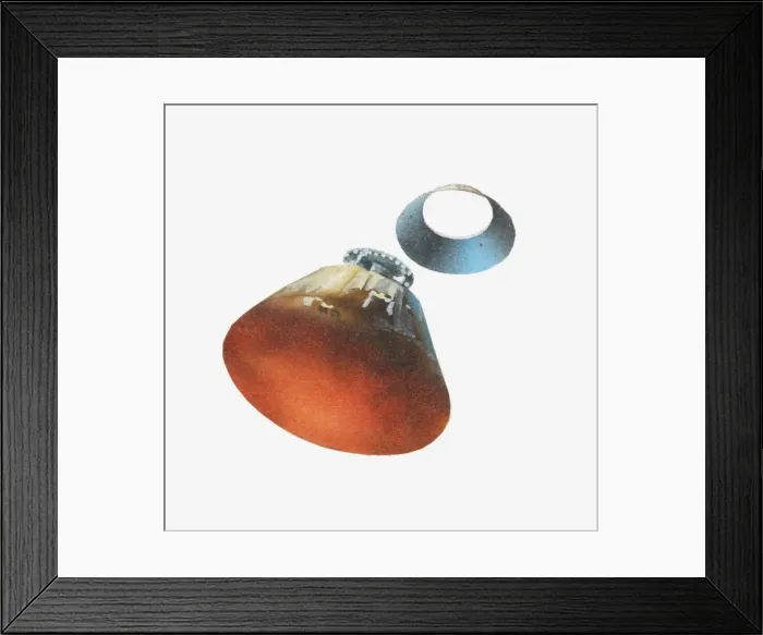 Framed Print : Illustration of Apollo command module Framed Print : Illustration of Apollo command module