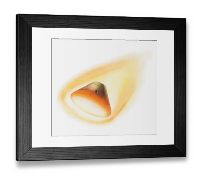 Framed Print : Illustration of Apollo command module Framed Print : Illustration of Apollo command module