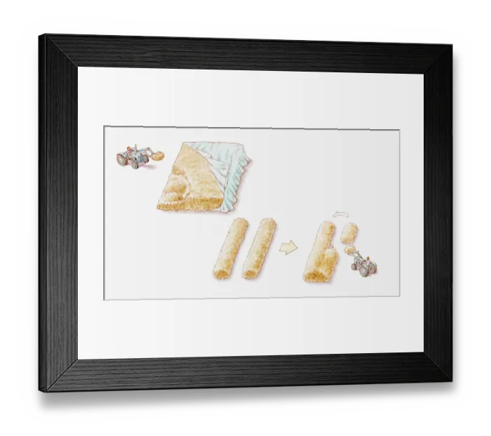 Framed Print : Illustration showing two methods of building a compost heap using a tractor to make heap covered with tarpaulin, and rows of rotting composed Framed Print : Illustration showing two methods of building a compost heap using a tractor to make heap covered with tarpaulin, and rows of rotting composed