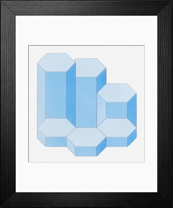 Framed Print : Illustration of columns of a column chart Framed Print : Illustration of columns of a column chart