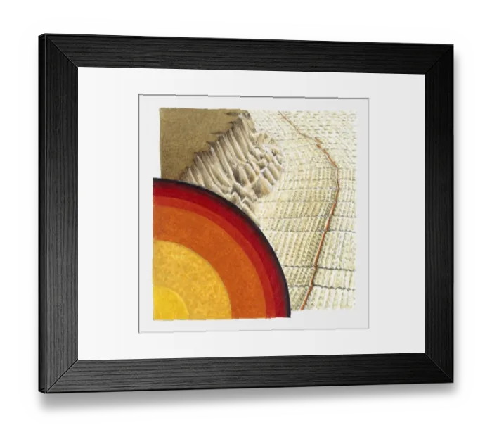 Framed Print : Illustration showing where tectonic plates divide Framed Print : Illustration showing where tectonic plates divide