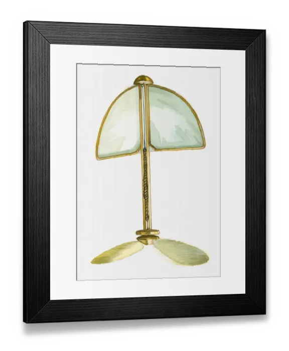Framed Print : Illustration Orville and Wilbur Wrights toy helicopter