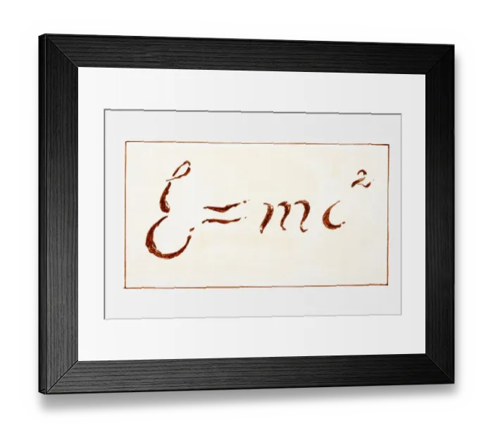 Framed Print : Illustration of formula Framed Print : Illustration of formula