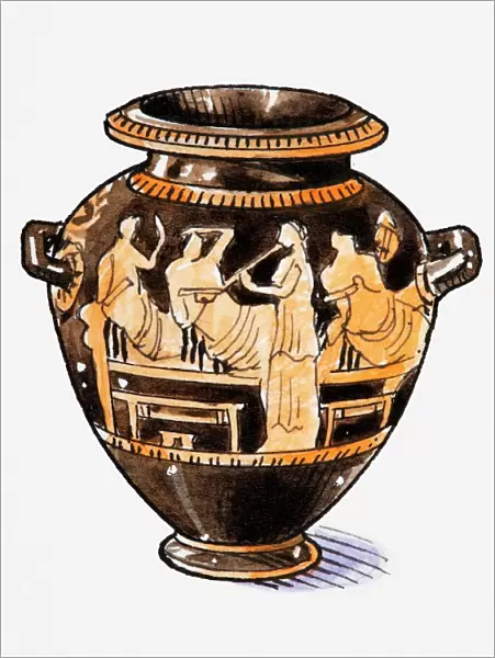 Ancient Greek urn
