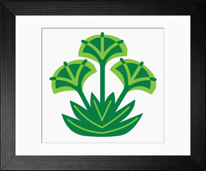 Framed Print : Illustration of papyrus plants Framed Print : Illustration of papyrus plants