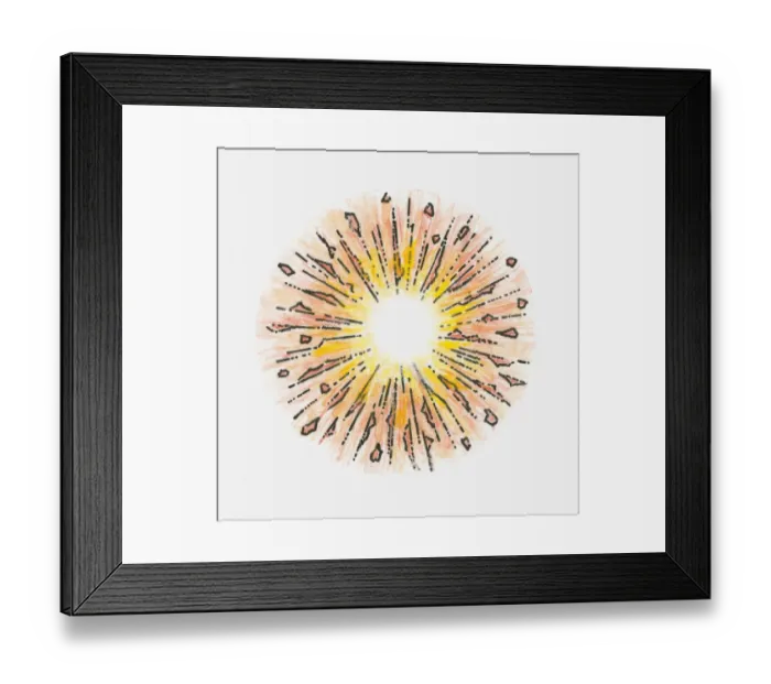 Framed Print : Illustration of exploding particles Framed Print : Illustration of exploding particles