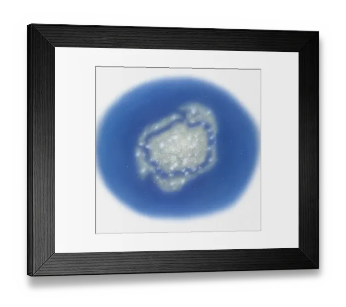 Framed Print : Illustration of a galaxy Framed Print : Illustration of a galaxy