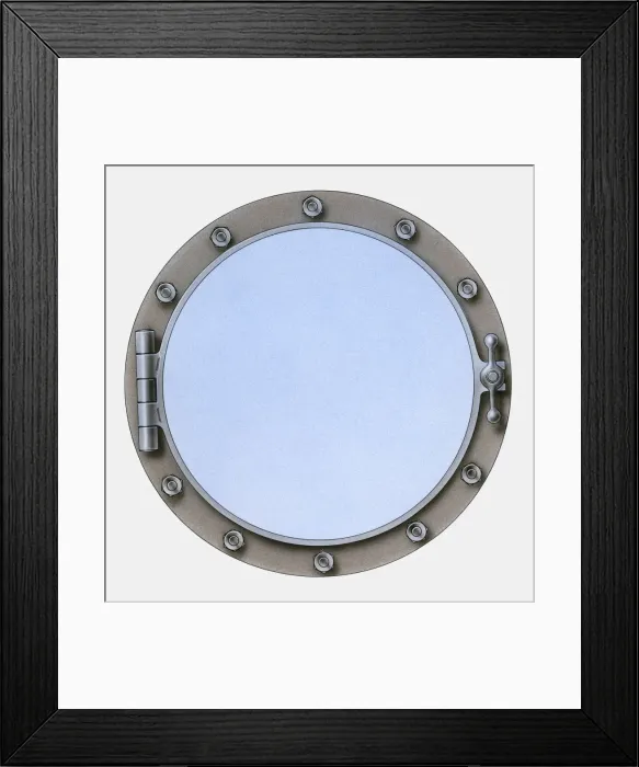 Framed Print : Illustration of Porthole Framed Print : Illustration of Porthole