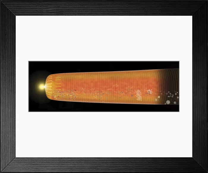 Framed Print : Illustration of the Big Bang Framed Print : Illustration of the Big Bang