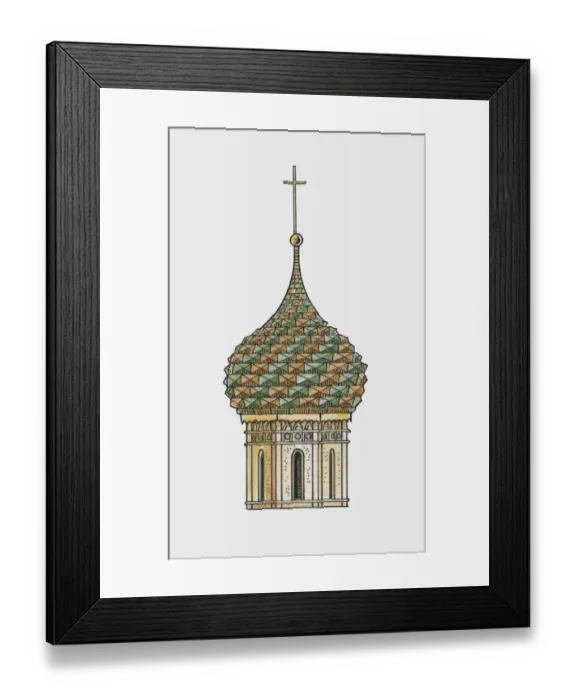 Framed Print : Russia, Moscow, Cathedral of Saint Basil the Blessed, ornate onion dome Framed Print : Russia, Moscow, Cathedral of Saint Basil the Blessed, ornate onion dome
