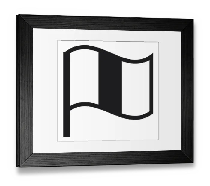 Framed Print : Black and white digital illustration of camera film icon Framed Print : Black and white digital illustration of camera film icon