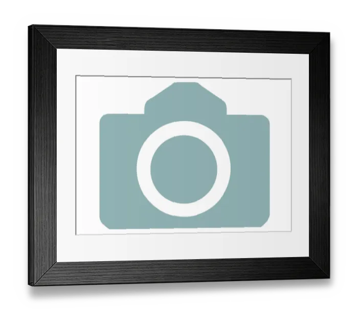 Framed Print : Digital illustration of SLR camera body Framed Print : Digital illustration of SLR camera body