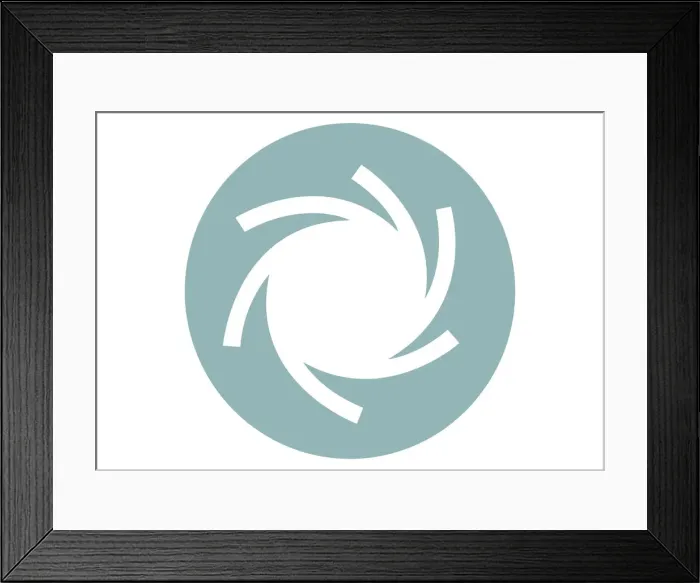 Framed Print : Digital illustration representing SLR camera aperture Framed Print : Digital illustration representing SLR camera aperture