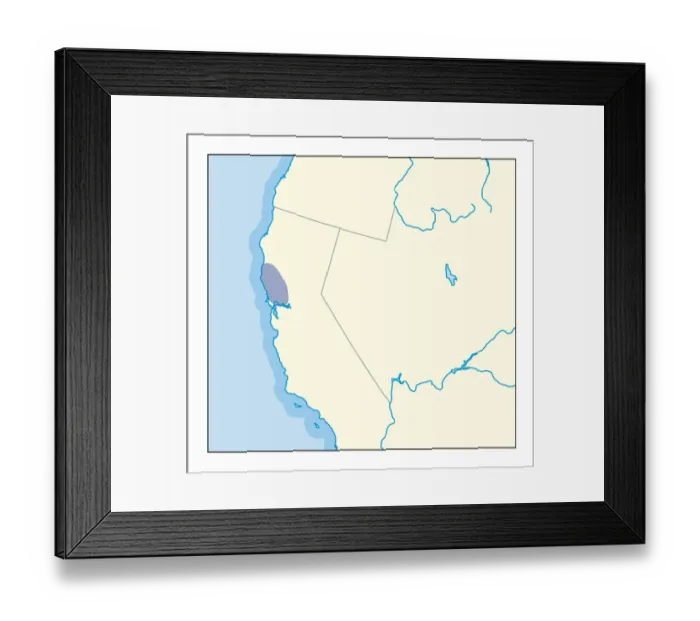 Framed Print : Digital illustration of wine growing region in northern California Framed Print : Digital illustration of wine growing region in northern California