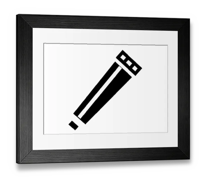 Framed Print : Black and white digital illustration representing tube of ointment Framed Print : Black and white digital illustration representing tube of ointment