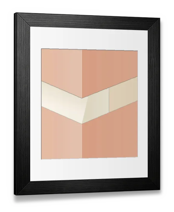 Framed Print : Digital illustration of weatherstruck masonry causing pointing to deteriorate Framed Print : Digital illustration of weatherstruck masonry causing pointing to deteriorate