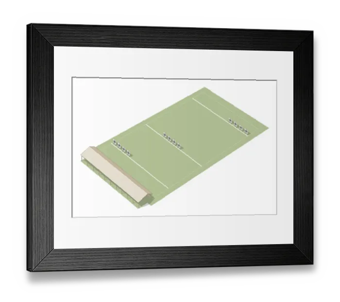 Framed Print : Pistol shooting range Framed Print : Pistol shooting range