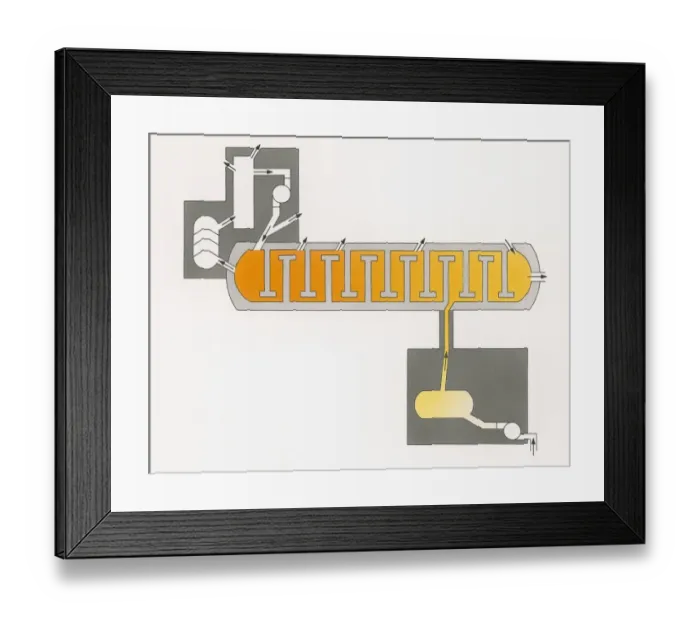 Framed Print : Illustration of fractional distillation, the separation of mixture into component parts, or fractions by heating to temperature at which several fractions of compound evaporate Framed Print : Illustration of fractional distillation, the separation of mixture into component parts, or fractions by heating to temperature at which several fractions of compound evaporate