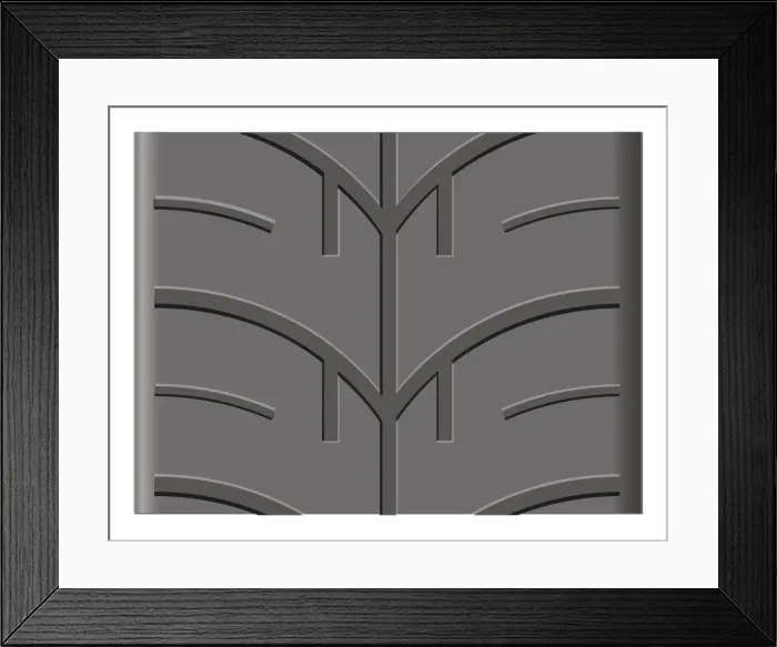 Framed Print : Texture of tyre Framed Print : Texture of tyre
