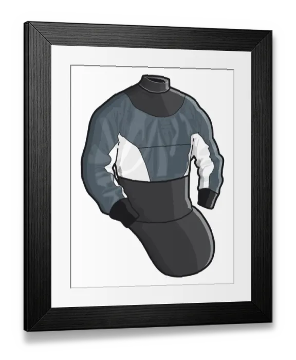 Framed Print : Waterproof paddle top Framed Print : Waterproof paddle top
