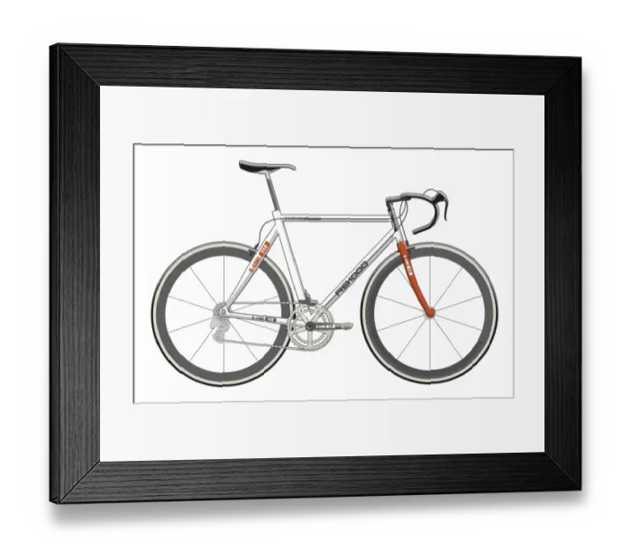 Framed Print : Road bike Framed Print : Road bike