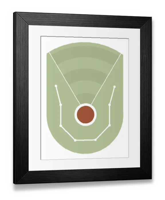 Framed Print : Hammer throwing area Framed Print : Hammer throwing area