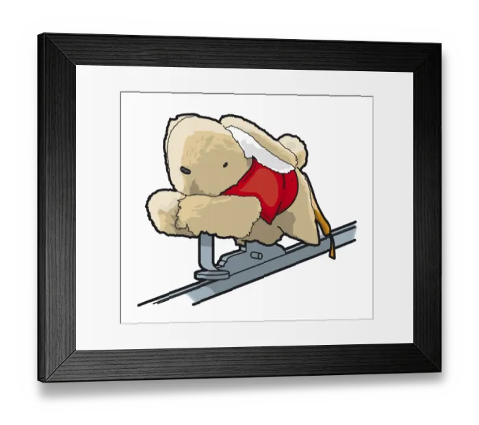 Framed Print : Hare used as lure Framed Print : Hare used as lure